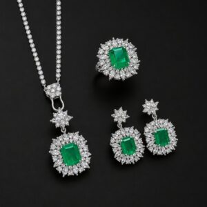 Verdant Radiance Jewelry Set