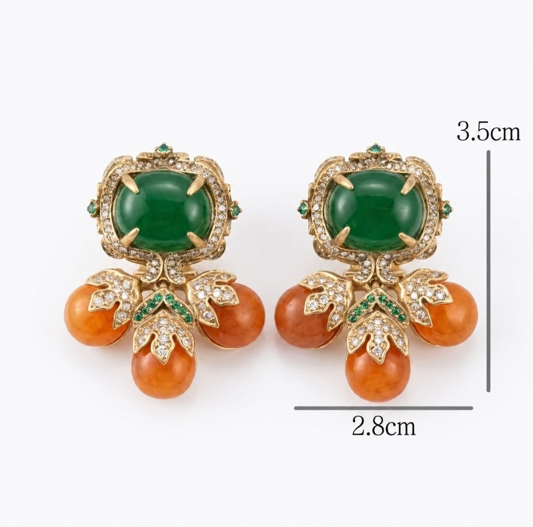 Royal Orchard Earrings - Image 6
