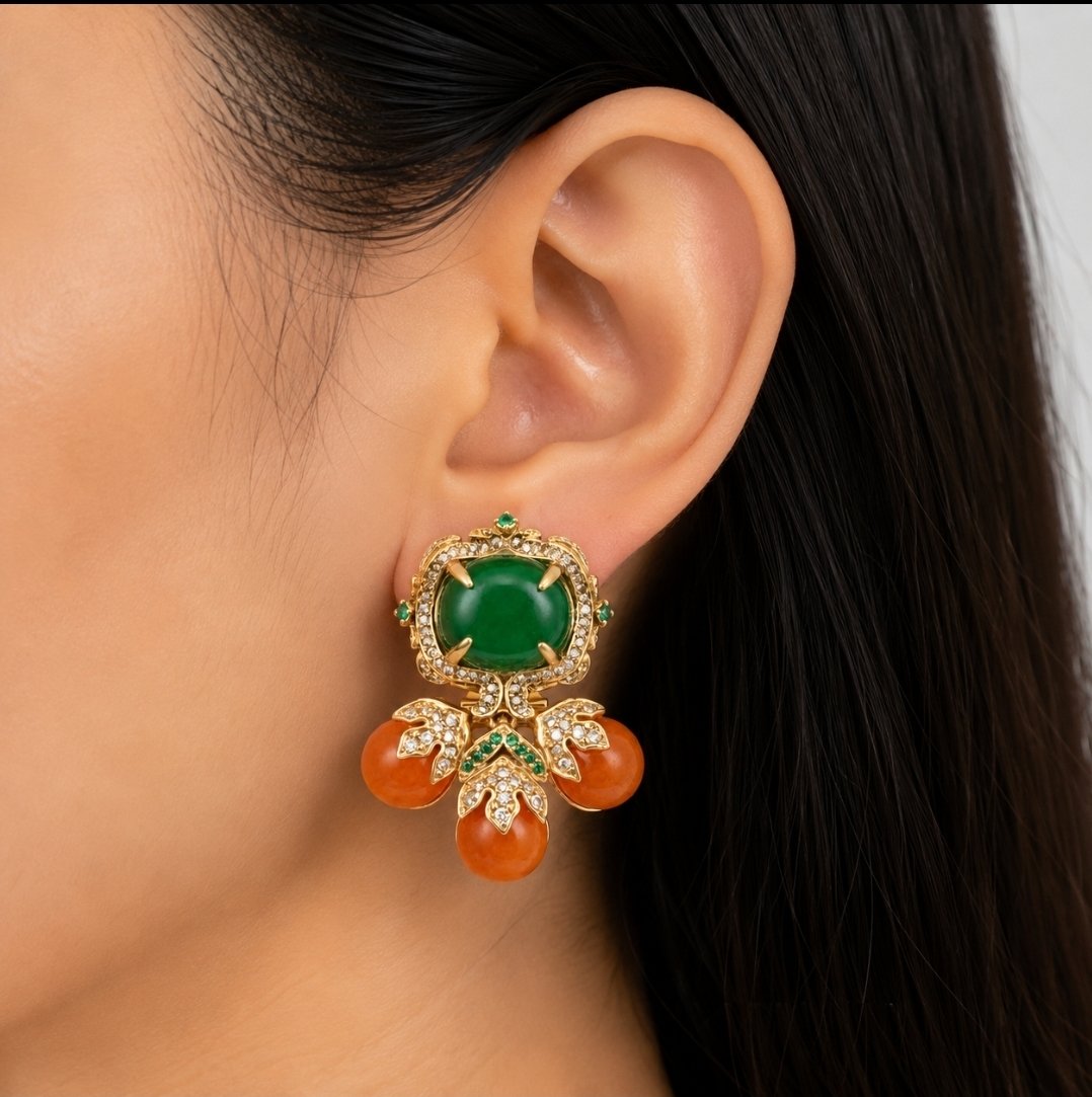 Royal Orchard Earrings - Image 8