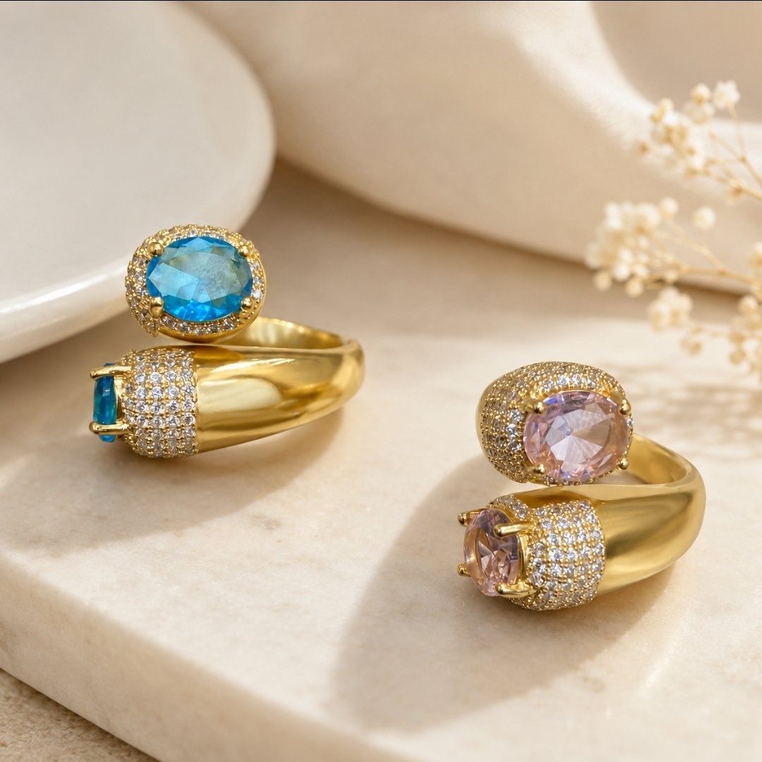 Duet Open Ring