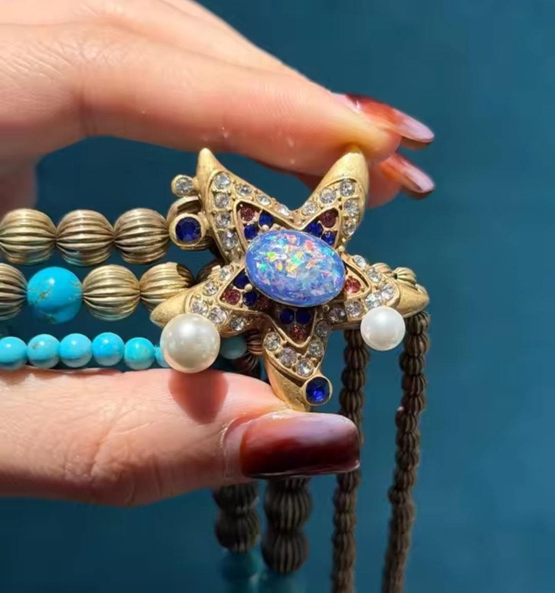 Celestial Turquoise Cascade - Image 3