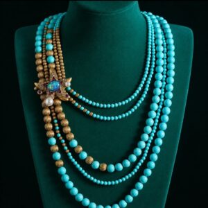 Celestial Turquoise Cascade