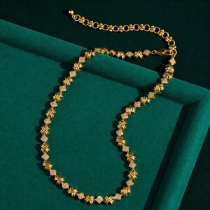 Aurora Knot Necklace
