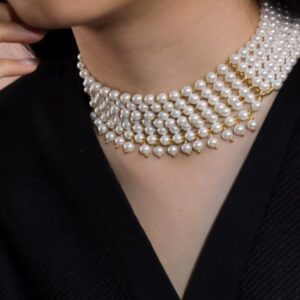 Étoile Pearl Cascade Choker