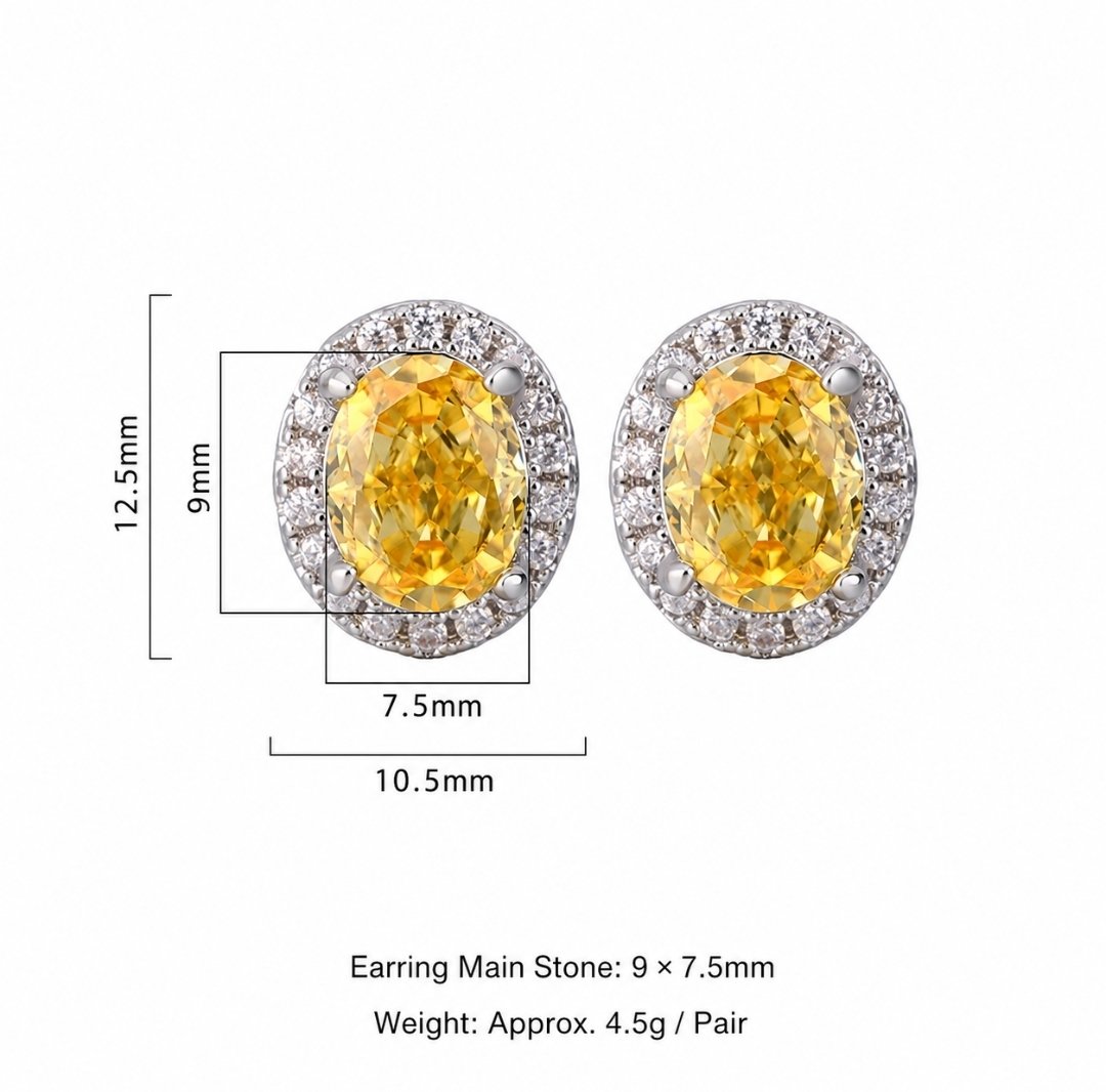 Royal Citrine Halo - Image 6