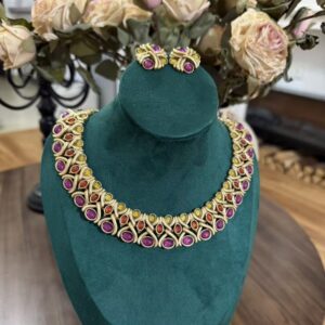 Vintage Multicolor Necklace Set
