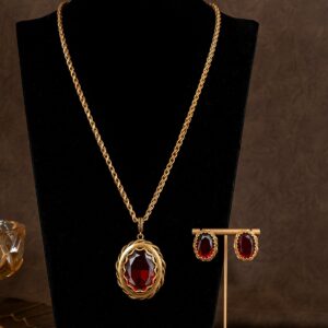 Royal Garnet Vintage Set